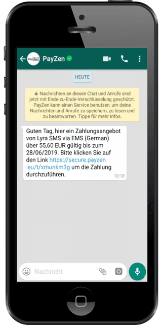 whatsapp payment lyra network bezahlvorschau