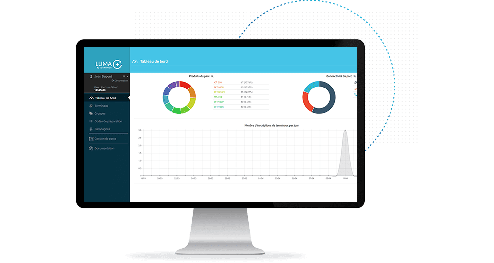 LUMA Backoffice Verwaltung Zahlungsterminals