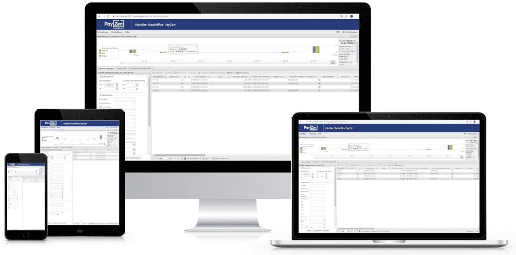 PayZen Back Office Entwicklung
