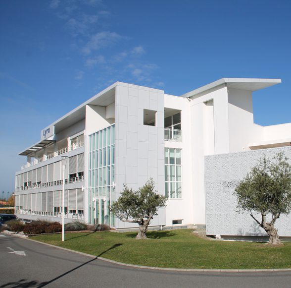 Das Bild zeigt das Lyra Headquarter in Labège bei Toulouse