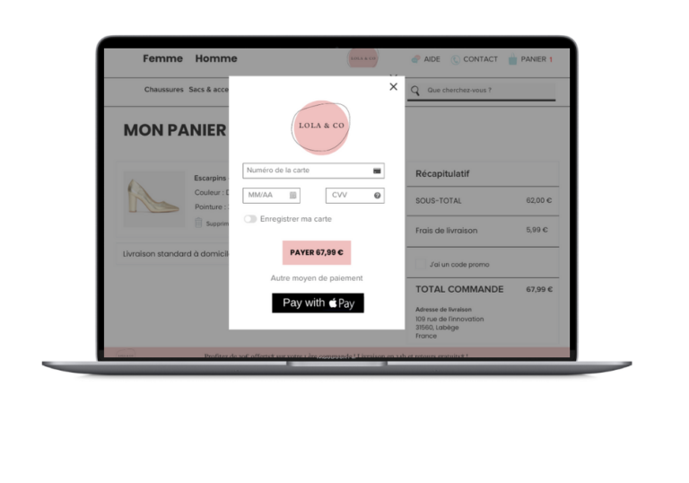 Mit der eingebetteten Zahlung von Lyra bleiben Kunden während des gesamten Checkouts auf Ihrer Website. Profitieren Sie von schneller Integration, flexibler Anpassung und einer großen Auswahl an Zahlungsmethoden – für maximale Conversion-Rates.