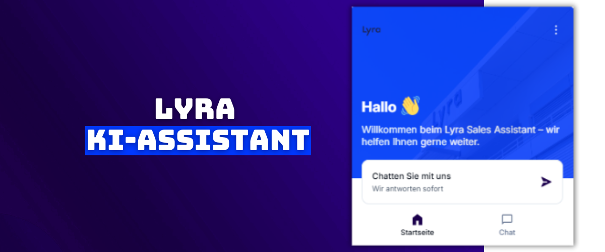 KI-Assistant Kundenservice für die DACH-Region live auf lyra.com/de