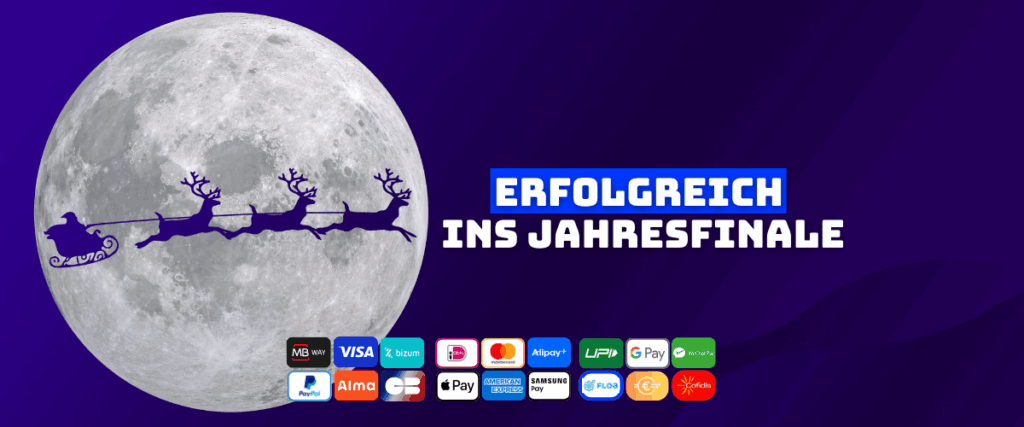 Die Zeit läuft! Machen Sie Ihren Onlineshop jetzt fit für das Weihnachtsgeschäft 2025. Mit Lyra Payment bieten Sie Ihren Kunden sichere, schnelle und flexible Zahlungsmethoden – für mehr Umsatz und weniger Kaufabbrüche.