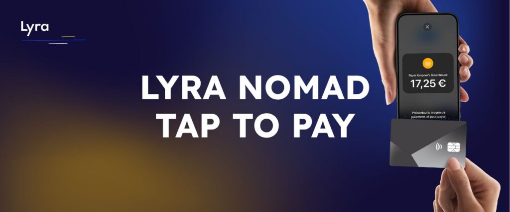 Lyra Nomad Das Smartphone wird zum Point of Sale – kontaktlos kassieren ohne Terminal -Lyra