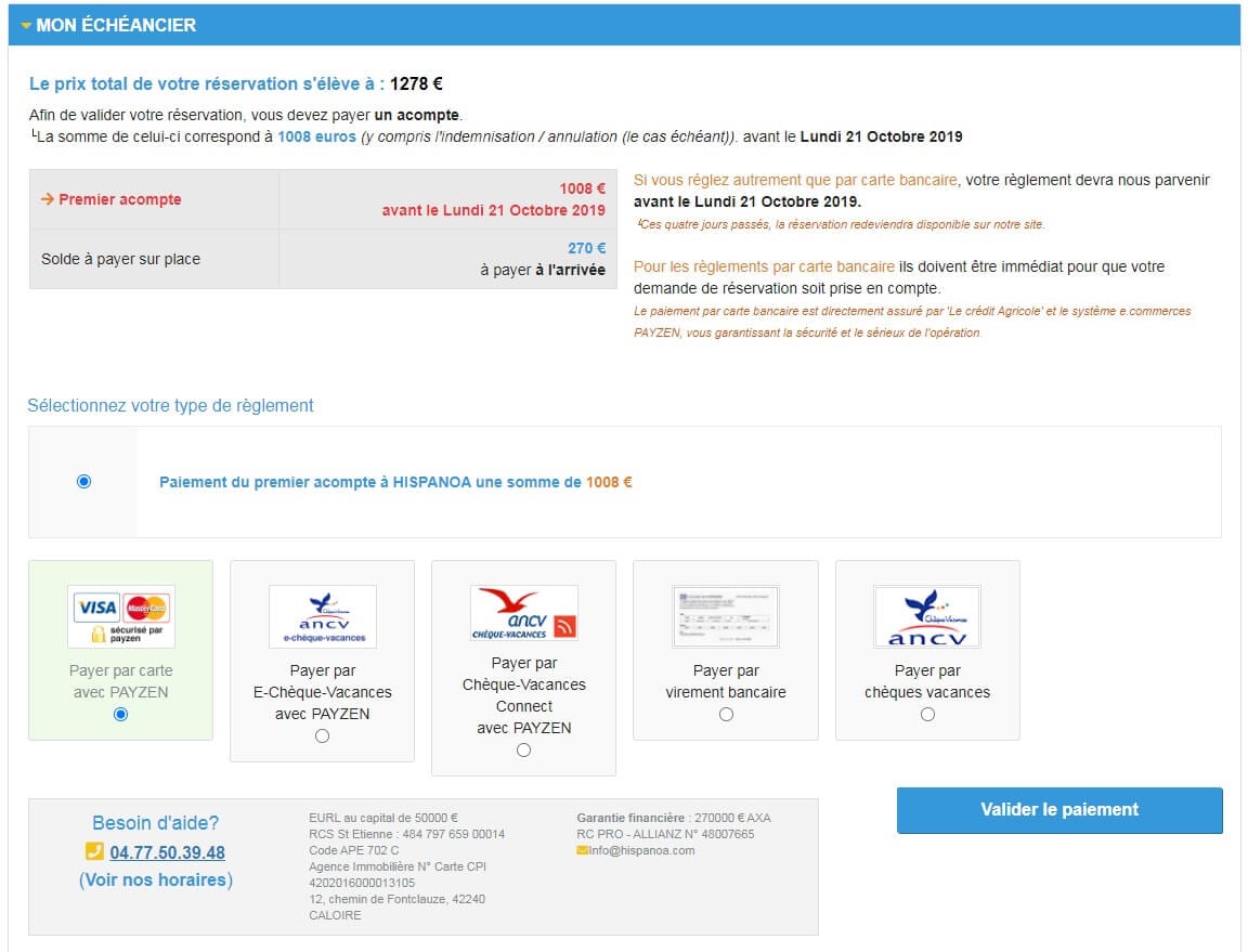 choix de moyen de paiement ecommerce