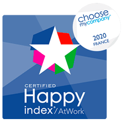 Label happy at work 2020