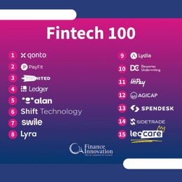 Lyra, dans le top 10 du #Fintech100 🏅