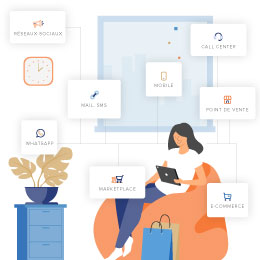 Tous vos canaux de vente sur une seule interface 