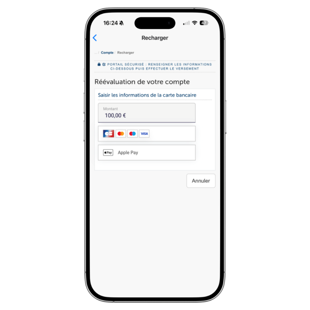 JES paiement mobile - Migration